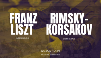 Maestro e professor Carlos Fiorini traz Liszt e Rimsky-Korsakov para o próximo concerto, dia 07, no IMECC