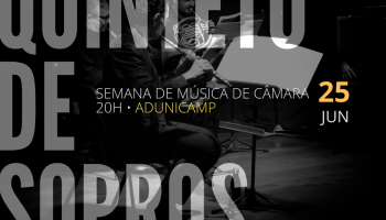 Quinteto de Sopros OSU se apresenta dia 25 na ADunicamp